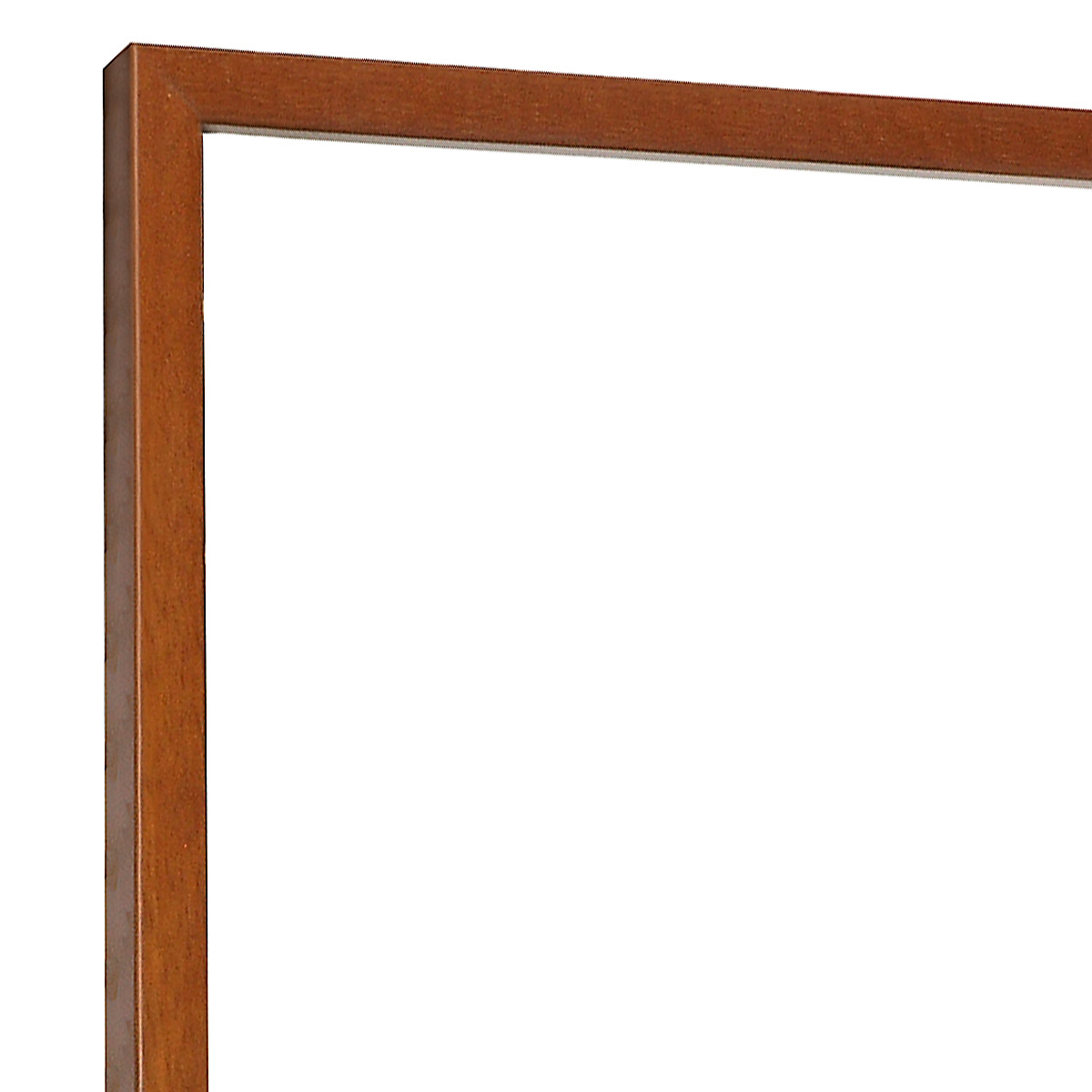 Bilderleiste Lindenholz flach 13 hoch 10 mm breit - Kirschbraum - Ecke