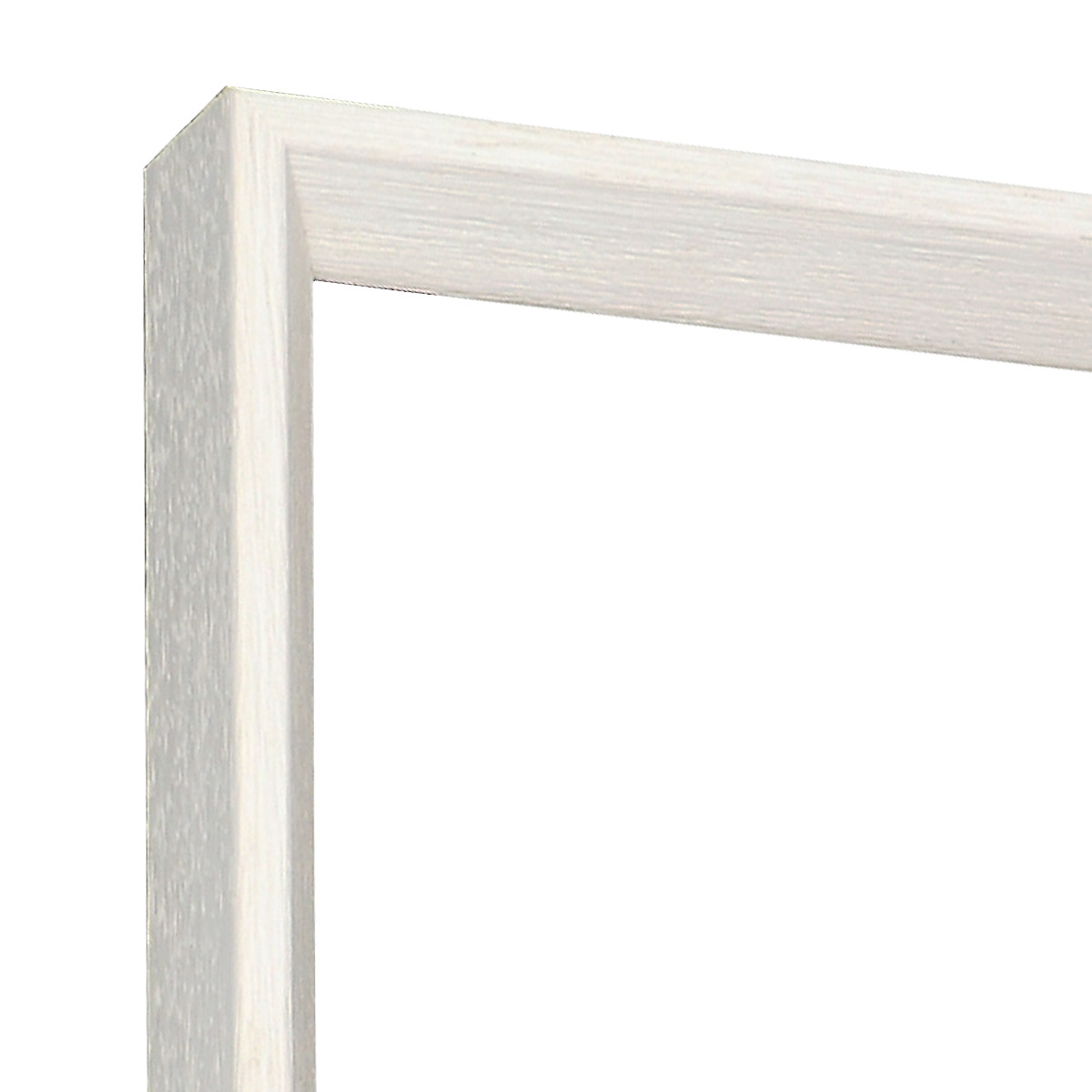 Bilderleiste Ayous 14 mm breit 25 mm hoch - Weiss - Ecke