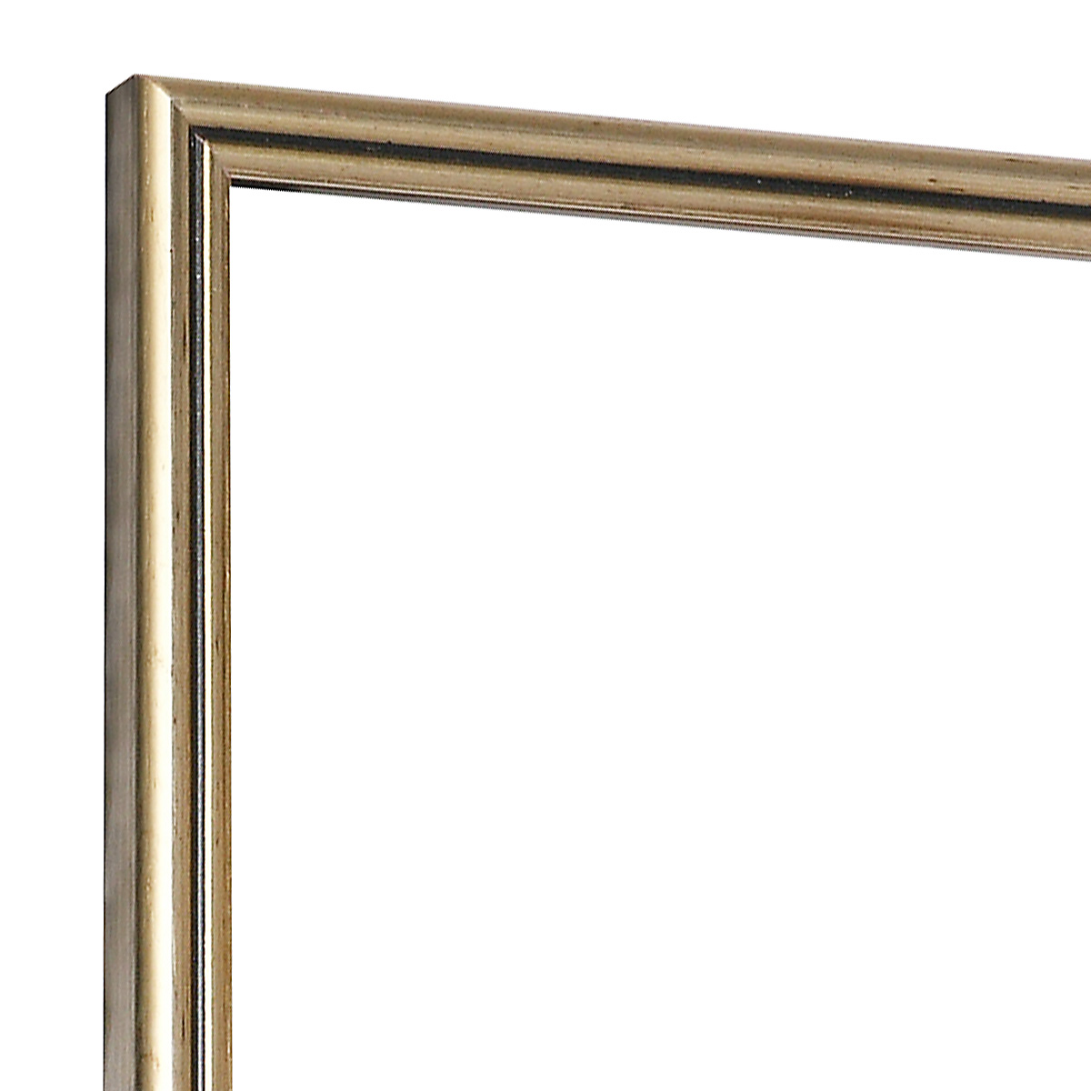 Bilderleiste Ayous 12 mm breit 16 mm hoch - Silber - Ecke