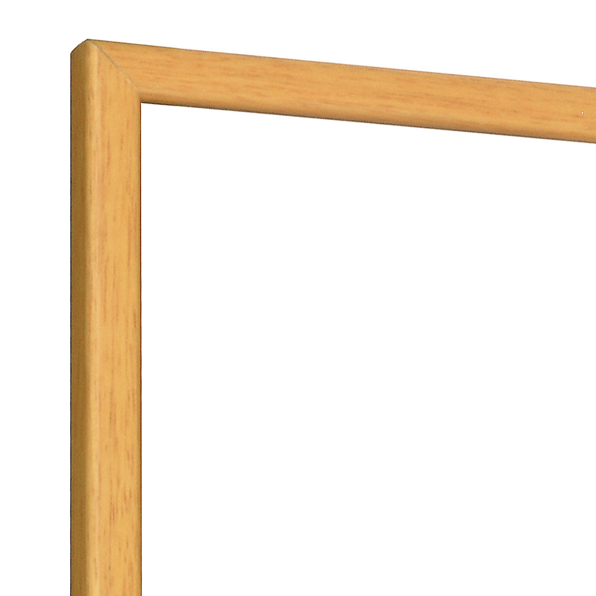 Bilderleiste Lindenholz  14 mm breit 14 mm hoch - Gelb - Ecke