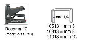 Klammern 108/13 für Rocama 105/108/13 - 8 mm - 5000 St.