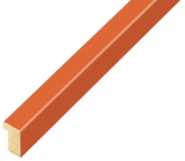 Bilderleiste Raminholz flach 10 mm Finish matt-  Orange - 10ZUCCA