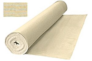 Plüschleinen für Passepartout Creme - Höhe 150 cm - 5 m