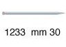 Eisenstifte 30 mm - Packung zu 2,5 Kg