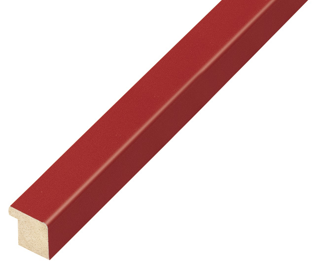 Bilderleiste Ayous flach 15mm breit 14 hoch - Rot
