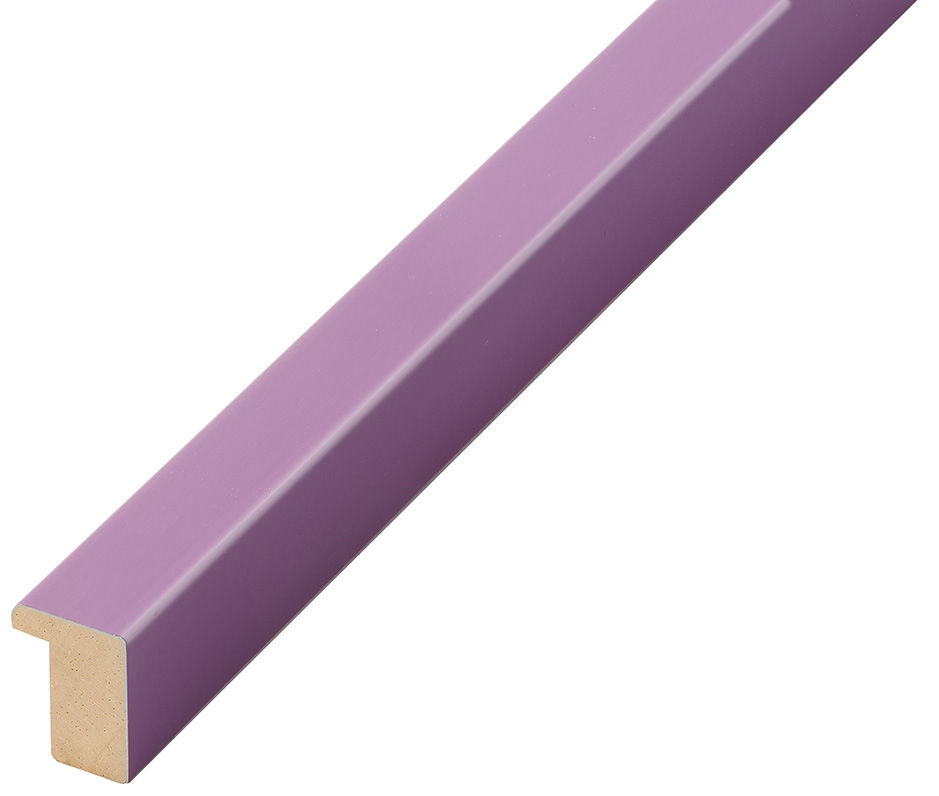 Bilderleiste Ayous flach 15 mm breit 20 hoch - Violett