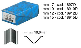 Double sharpened Joint wedges 12 mm - Pack 3000