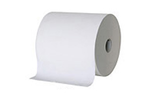 Wattepapier für die Glasreinigung-Rollenlänge 180 m Breite 22 cm ø 24