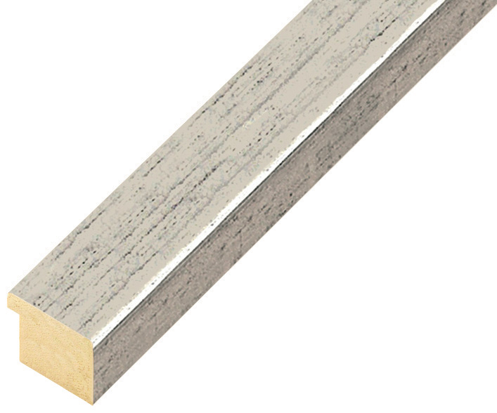 Bilderleiste Ayous flach 20mm breit 14 hoch - Silber antik - 20ARGVEC