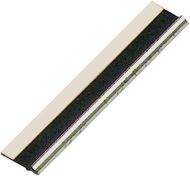 Slip aus Kunststoff mit Doppelkleber - Länge 2 m - Riss-Silber