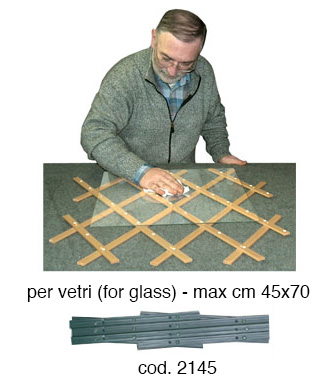 Ausziehbares PVC-Gitter für die Glasreinigung 45x70