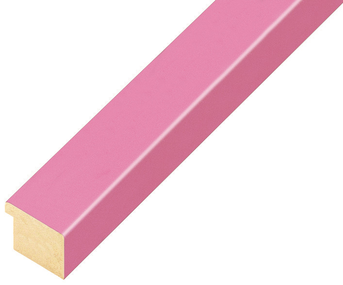 Bilderleiste Ayous flach 20 mm breit 14 hoch - Rosa