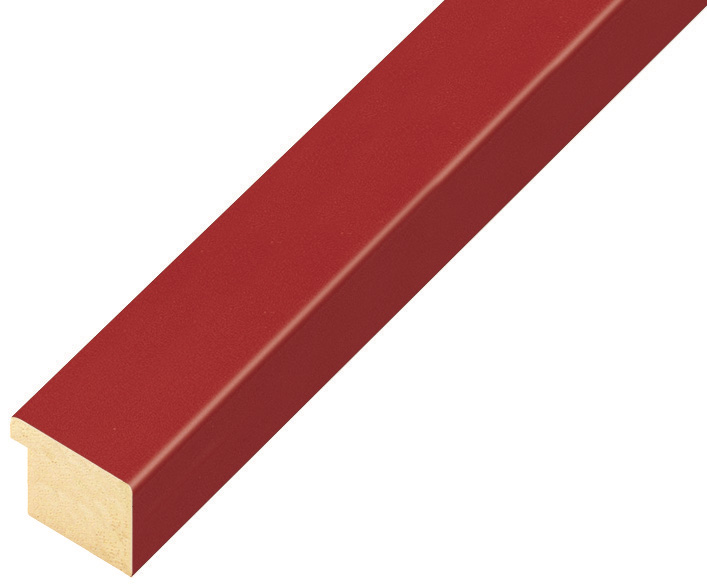 Bilderleiste Ayous flach 20 mm breit 14 hoch - Rot - 21ROSSO