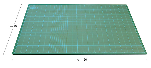 Schneidunterlage grün - 90x120 cm