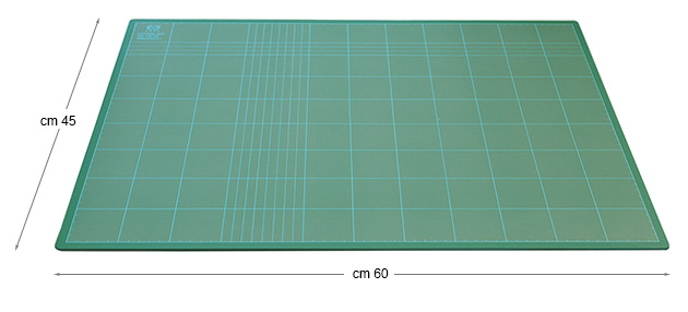 Schneidunterlage grün - 45x60 cm