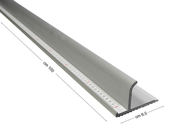 Sicherheits-Millimeterlineal - Länge 100 cm