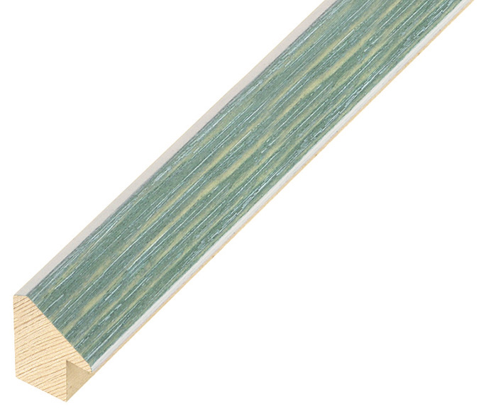 Bilderleiste keilgezinkte Pinie Höhe 20 mm Breite 15 mm Grün - 239VERDE