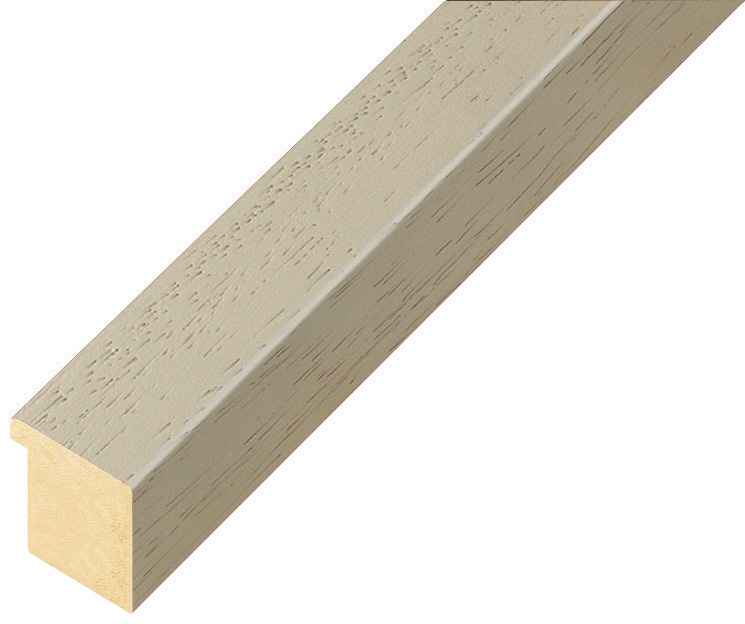 Bilderleiste Ayous flach 20 mm breit 20 hoch - Beige