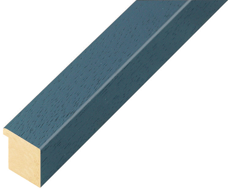 Bilderleiste Ayous flach 20 mm breit 20 hoch - Denimblau