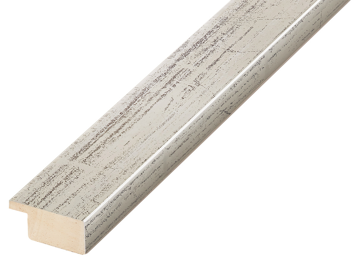 Bilderleiste Ayous flach 30mm breit 14 hoch - Silbert antik - 30ARGVEC
