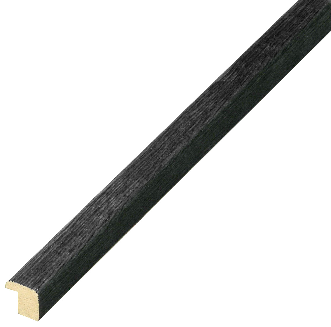 Bilderleiste Ayous Holzwurmbehandlung 13x13mm gestreift Schwarz - 311NERO