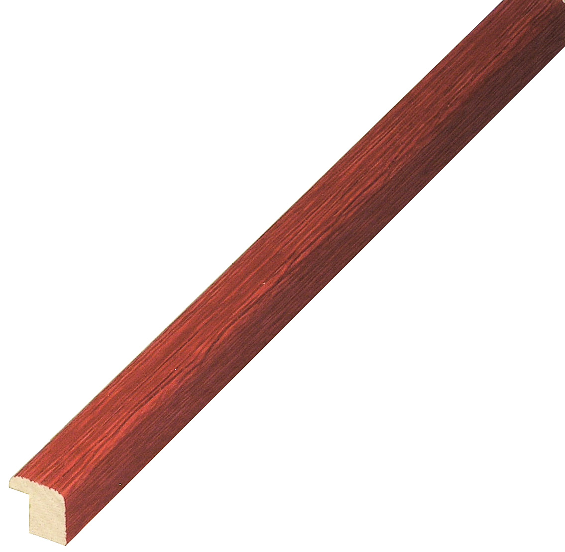 Bilderleiste Ayous Holzwurmbehandlung 13x13mm gestreift Rot - 311ROSSO