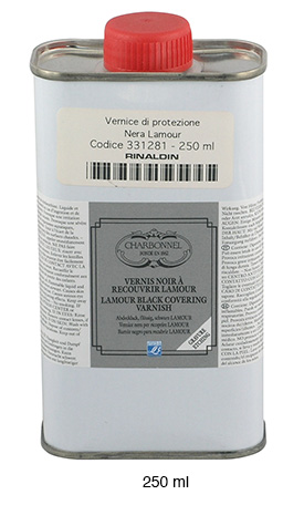 Schwarzer Schutzlack Lamour Charbonnel 250 ml