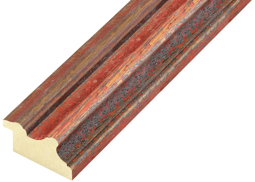 Eckmuster von Leiste 383ROSSO - C383ROSSO