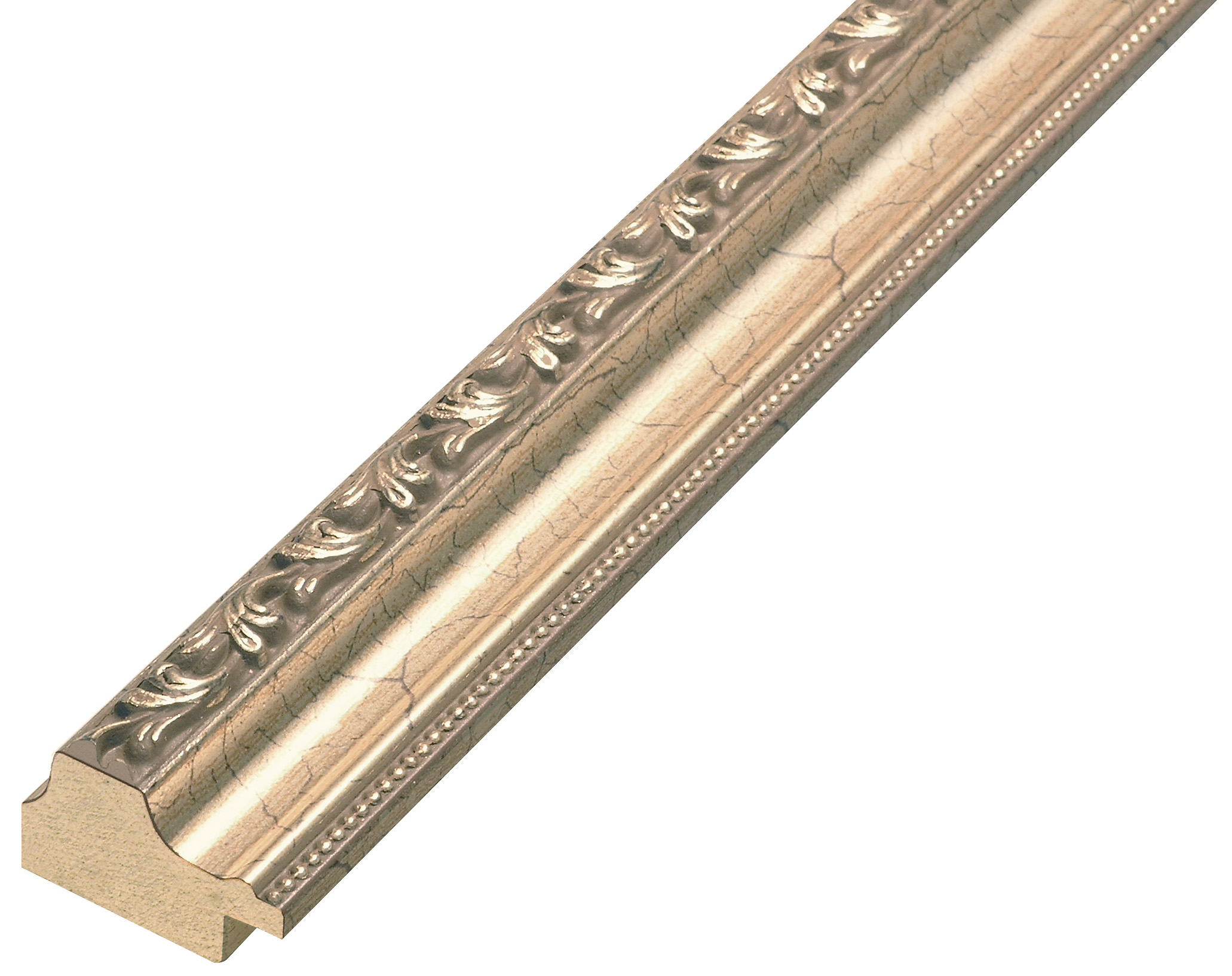 Bilderleiste keilgezinkte Pinie Breite 32 mm 22hoch Bronzen Reliefverz - 392BRONZO