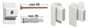 Installationssatz fur eine Bilderschiene Click Rail zu 2 m