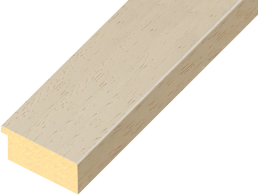 Bilderleiste Ayous flach 40mm breit 16 hoch - Beige  - 40BEIGE