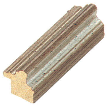 Bilderleiste Ayous Breite 22 mm Blattsilber-Finish - 421ARG