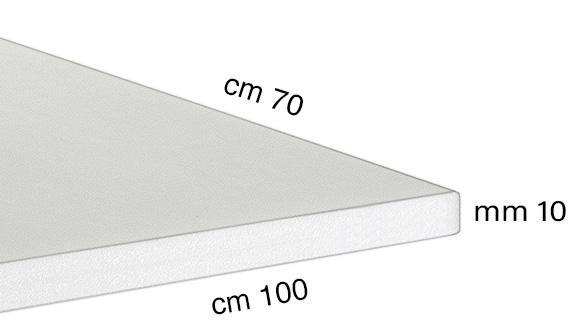 Styroporplatten Stärke 10 mm - 100x140 cm