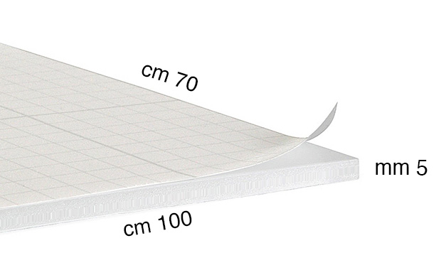 Styroporplatten - Stärke 10mm - Breite 56cm - Länge 117cm - 5