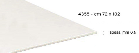 Karton weiß beschichtet 72x102 cm - 350g/m2