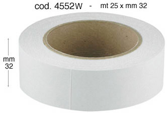 Papier-Klebeband, säurefrei 32 mm x 25 m Weiss