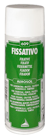Fixativ-Spray Ferrario für Pastelle und Tempera 400 ml