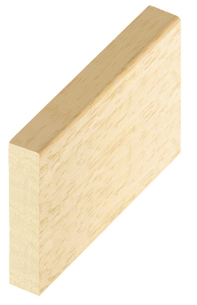Bilderleiste Lindenholz roh - 55 mm breit 10 mm dick ohne Falz