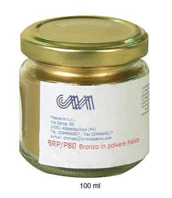 Bronzen in Pulver - Dose zu 100 ml - Aluminium