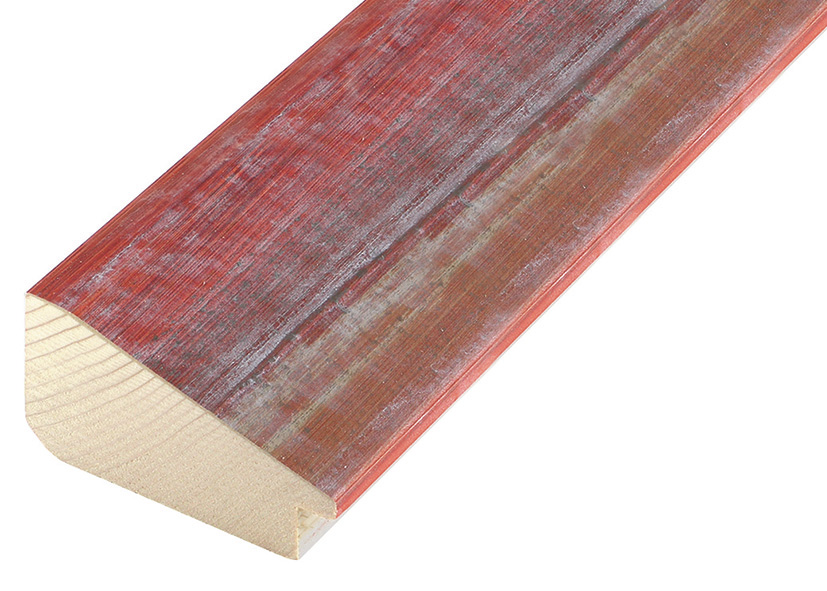 Eckmuster von Leiste 572ROSSO