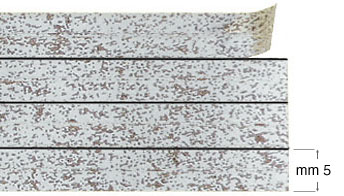 Dekorative Klebestreifen 12m/4x5mm - silber antik