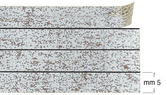 Dekorative Klebestreifen 12m/4x5mm - silber antik