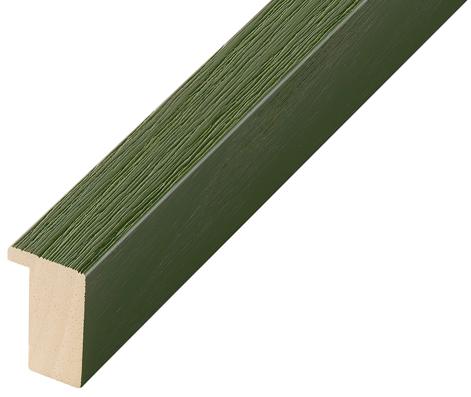 Bilderleiste Ayous flach 20 mm breit 32 hoch - Grün matt - 615VERDE
