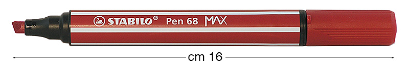 Filzstifte Stabilo Pen 68 MAX - Purpur