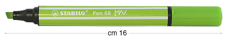 Filzstifte Stabilo Pen 68 MAX - Hellgrün