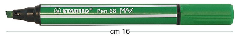 Filzstifte Stabilo Pen 68 MAX - Smaragsgrün