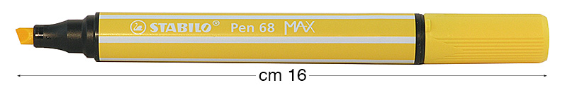Filzstifte Stabilo Pen 68 MAX - Gelb