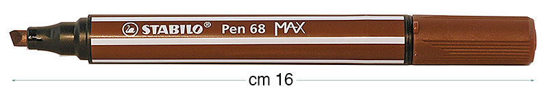 Filzstifte Stabilo Pen 68 MAX - Braun