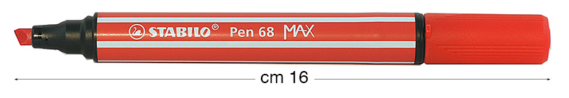 Filzstifte Stabilo Pen 68 MAX - Karmin