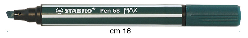Filzstifte Stabilo Pen 68 MAX - Türkisgrün